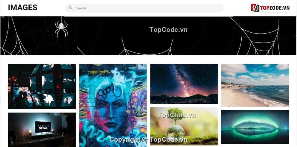 quản lý hình ảnh,gallery,reactjs,source code reactjs,nextjs,code nextjs